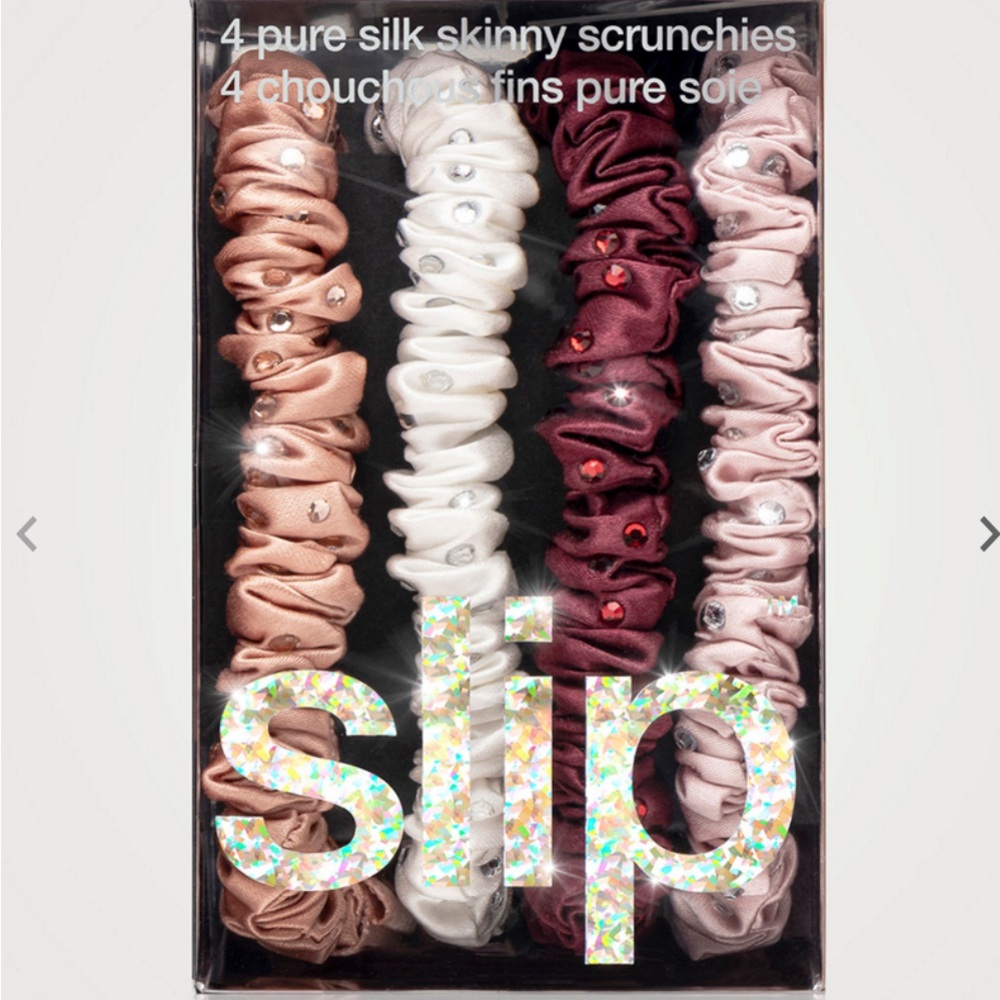 Slip Crystal Collection Skinny Scrunchies - Picture 1 of 5